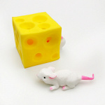 Сенсорная игрушка: прятки в сыре