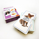 Дидактическая игра с раздвижными карточками "Животные" простые факты