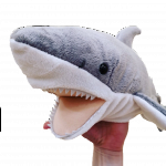 Дидактическая игрушка на руку для ролевых игр "Акула"