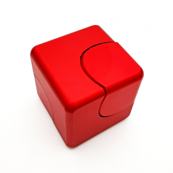 Сенсорная игрушка: куб-спиннер (металл)