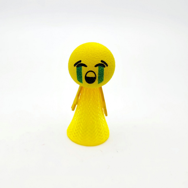 Дидактическая игрушка для развития зрительного восприятия Попрыгушка-Смайл